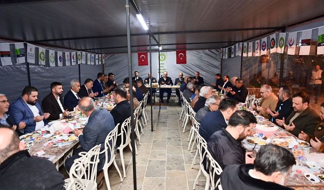 Aydın protokolü iftar sofrasında buluştu