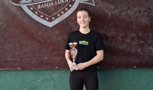 Aydınlı Ezgi’den uluslararası başarı