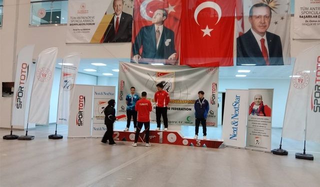 Aydınlı sporcu Sayar Türkiye şampiyonu oldu