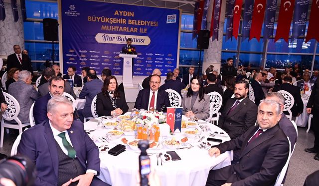 Çerçioğlu'ndan muhtarlara, "Birlikte daha fazlasını başaracağız"