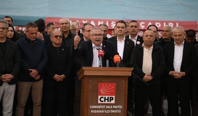CHP Aydın Milletvekili Bülbül: ''Başkanımız Ömer Günel yalnız değildir''