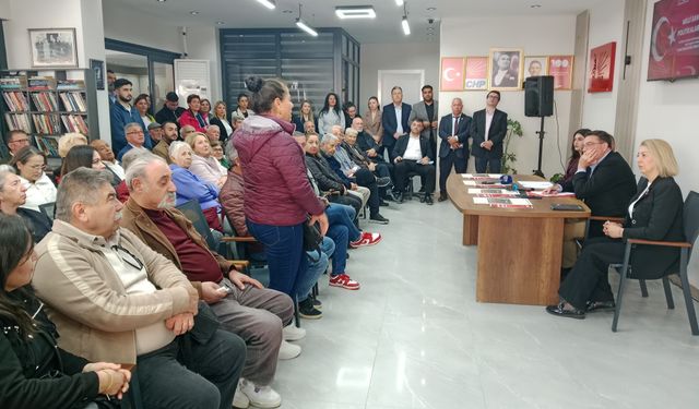 CHP Genel Başkan Yardımcısı Bağcıoğlu Kuşadası'nda