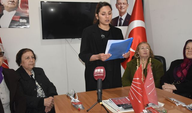 CHP Karacasu Kadın Kollarından 8 Mart açıklaması: "Yaşasın Kadın Dayanışması"