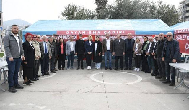 CHP Karacasu'dan Ömer Günel'e tam destek