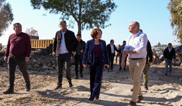 Didim’deki Atatürk Kültür ve Yaşam Alanı hızla yükseliyor