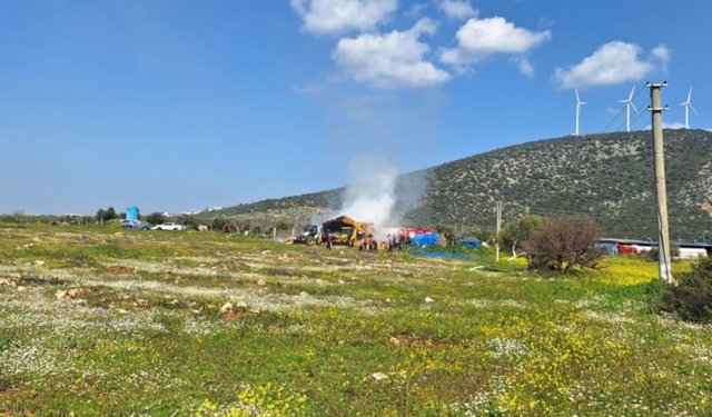 Didim'de 40 tonluk zarar