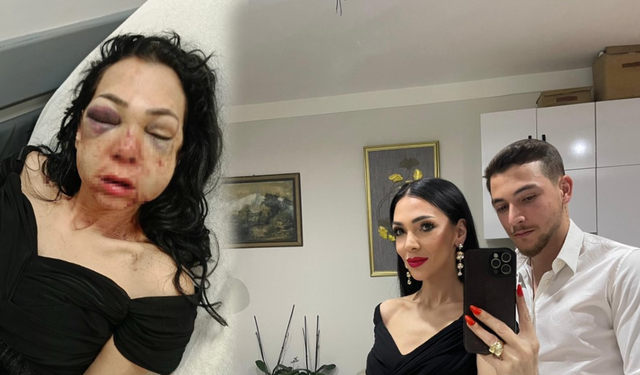 Oğlunun gözü önünde anneyi öldüresiye dövdüler