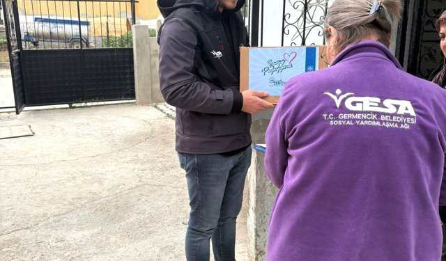 Germencik’te belediye, yıl boyunca erzak dağıtacak