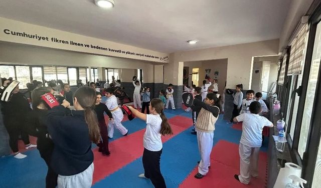 Germencik’te spor kursları çocuklara enerji katıyor