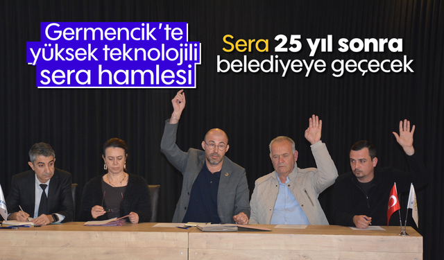 Germencik’te yüksek teknolojili sera hamlesi