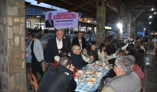 Karacasu Belediyesinden 5 bin kişilik iftar