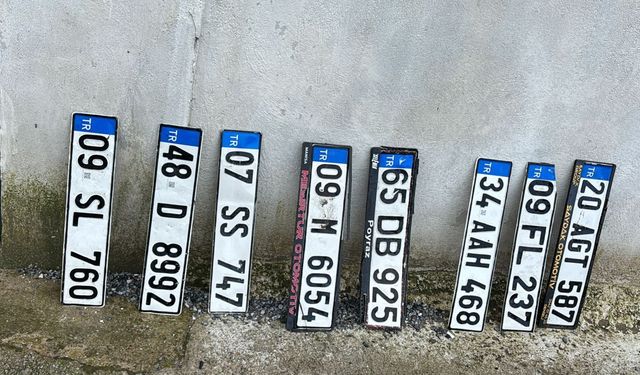 Koçarlı’da araçlar plakasız kaldı