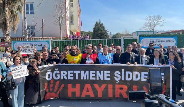 Kuşadası eğitim camiası 'Okullarda şiddet'e dur dedi