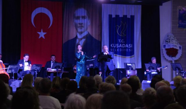 Kuşadası'nda notalar 'Kadınlar' için yükseldi