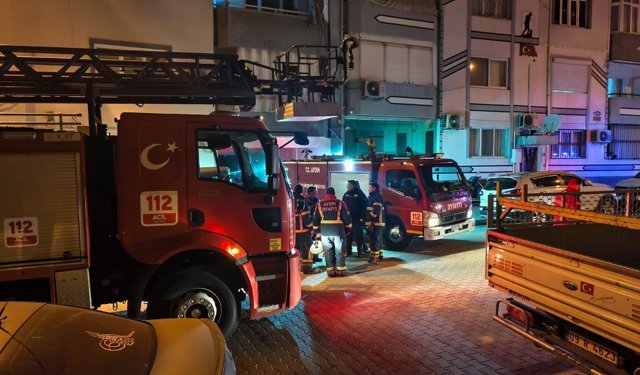 Motosiklet yangını eve sıçrıyordu: Nazilli geceyi ucuz atlattı
