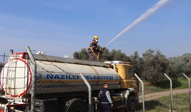 Nazilli'de mücadele tam gaz devam ediyor