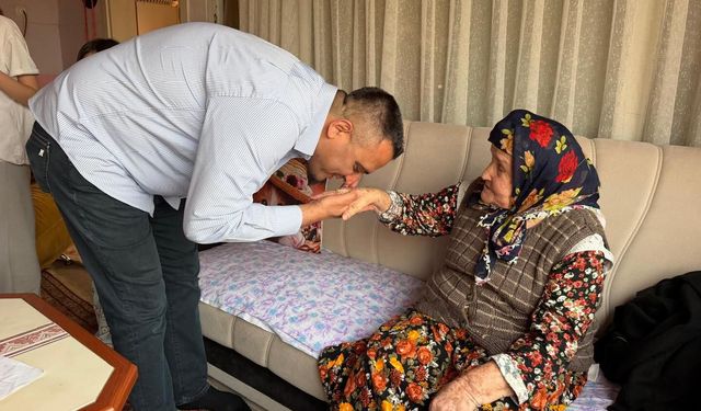 Nazilli Ülkü Ocakları şehit ailelerini unutmadı