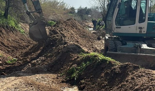 Nazilli’de dere ıslahı başladı: Taşkın riski azalacak