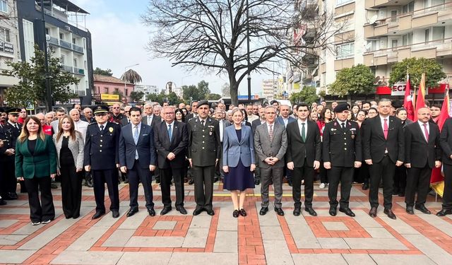 Nazilli’de duygu dolu tören: 18 Mart kahramanları unutulmadı
