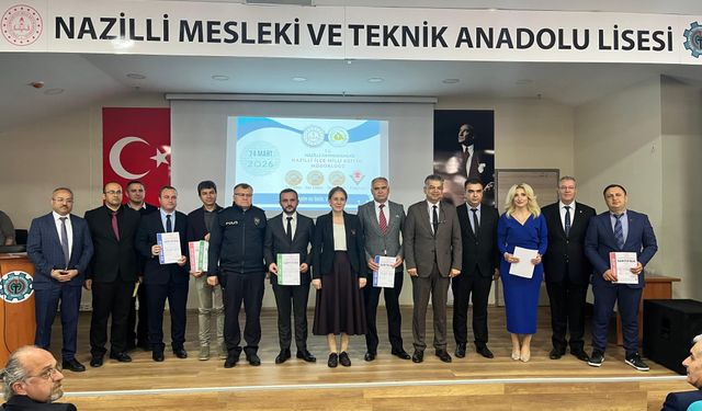 Nazilli’de gururlandıran tablo: Bilim ve kalite ödüllendirildi
