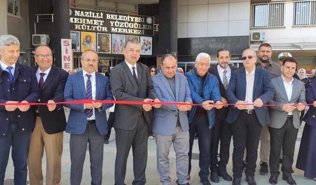 Nazilli’de sanat ve değerler aynı sergide buluştu