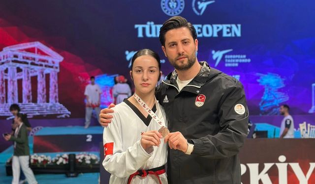 Rümeysa’dan tatamide bronz madalya