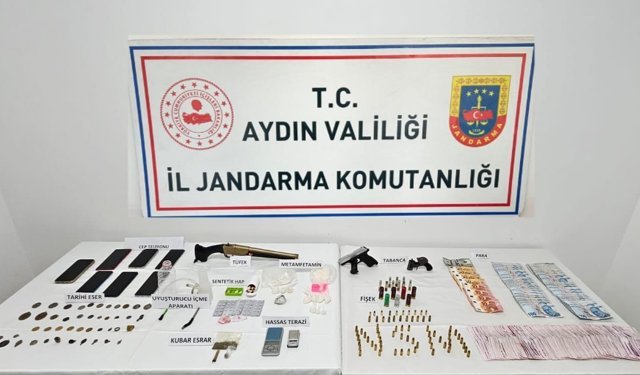 Söke'de başarılı operasyon: Uyuşturucu partisi yaparken basıldılar