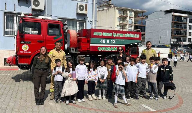 Söke’de miniklere "Yeşil Vatan" bilinci aşılanıyor