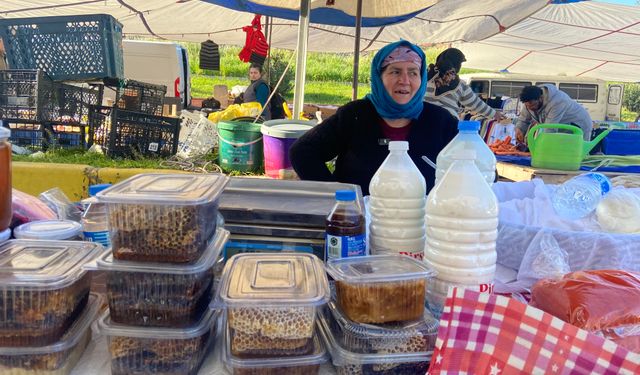 Oğlunun evliliği hüsranla bitti: Aydınlı anne pazarda borç mücadelesi veriyor