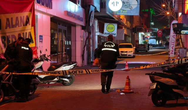 Nazilli, gece yarısı silah sesleriyle yankılandı; 1 yaralı