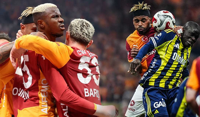 Dev derbide kazanan Galatasaray oldu