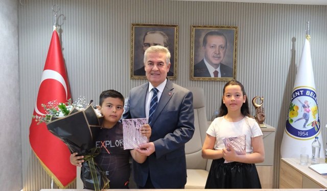 Başkan Erol’un koltuğu miniklere emanet