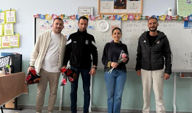 Didim Çarşı grubundan öğretmenlere anlamlı ziyaret