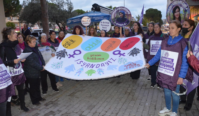Didim Kibele Kadın Derneği “Gülistan için isyan, adalet için direniş.”
