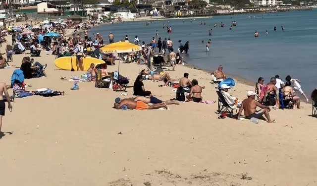 Didim'de deniz mevsimi açıldı