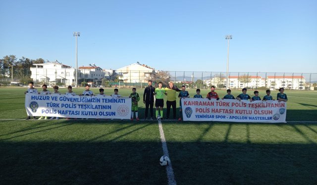 Didim'de "Sokaklar bizim gelecek güvende" futbol turnuvası