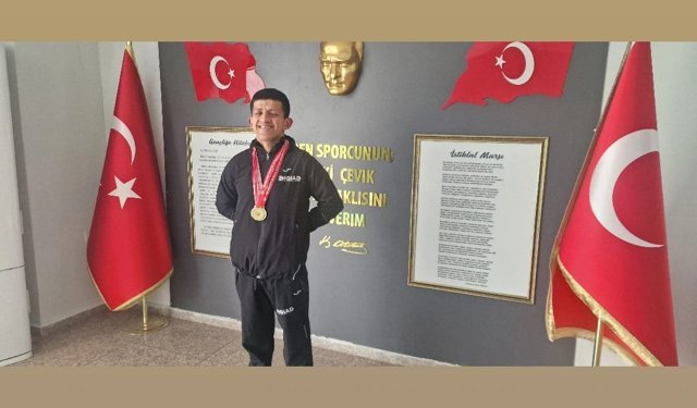 Didimli özel sporcudan 4 madalya