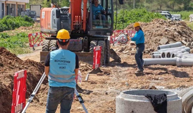 Efeler’de yeni yerleşim alanına 5,2 milyonluk altyapı yatırımı