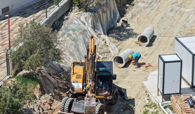 Kuşadası’nda 8,2 milyon liralık altyapı yatırımı başladı