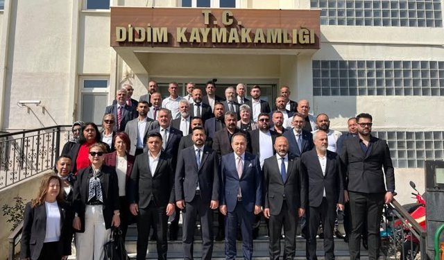 MHP Aydın İl Başkanından Didim’de resmi ziyaretler