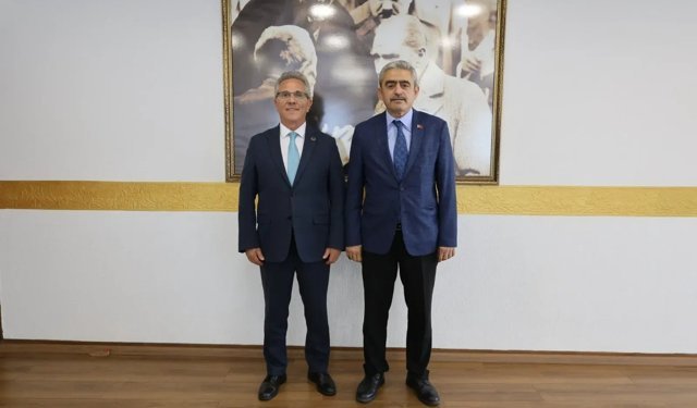 Nazilli’de dikkat çeken ziyaret: Halef-selef buluştu