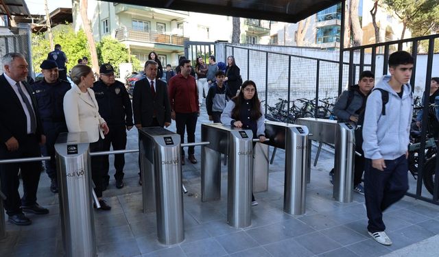 Nazilli'de güvenlik önlemleri arttı - Kaymakam Kan, öğrencilerle buluştu