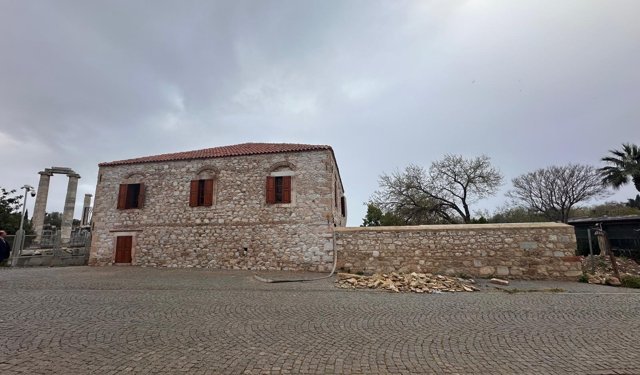 Didim’de tarih turizme kazandırılıyor! 100 yıllık bina yeniden hayat buldu