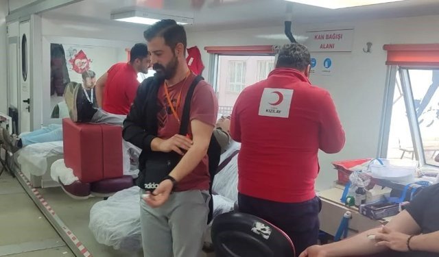 Yenipazar İlçe Milli Eğitim’den kan bağışına destek