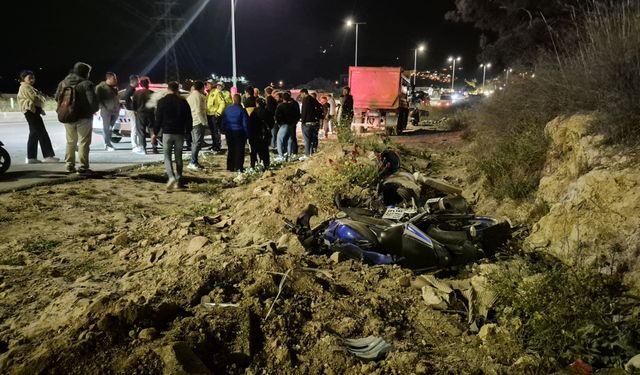 Motosiklet bir genci daha hayattan kopardı