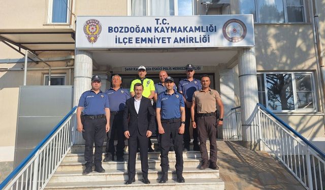 Kaymakam Polat, bayram mesaisindeki personeli yalnız bırakmadı