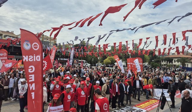 Aydın’da 1 Mayıs İşçi Bayramı kutlandı