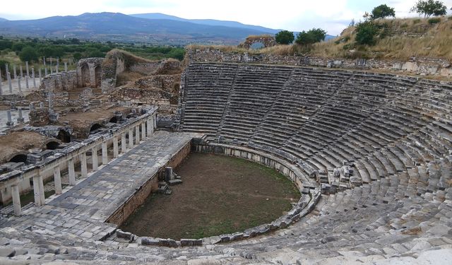 Bayramda Afrodisias'a yerli turist akını