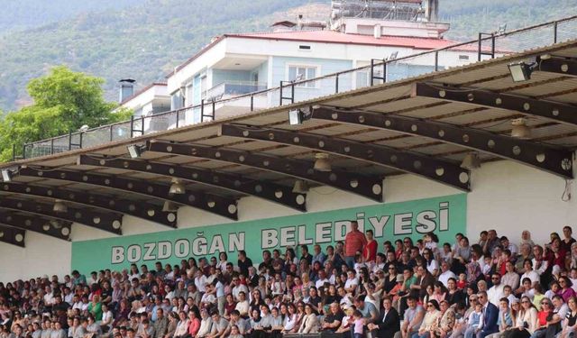 Bozdoğan’da 19 Mayıs coşkusu stadyumu doldurdu