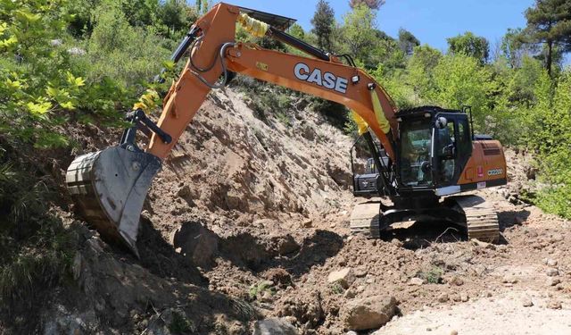 Bozdoğan’da Madran Yayla yolunda çalışmalar tamamlandı